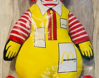 McDonald's Stuffed Ronald McDonald