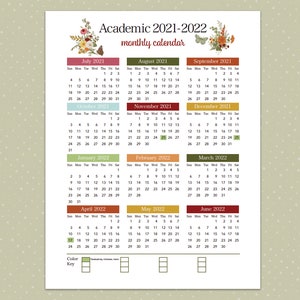 Charlotte Mason Homeschool Planner 2021-2022 Wildflower | Etsy