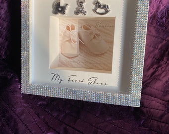 Baby Shoe Keepsake Memory Box UK