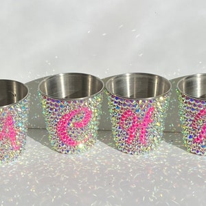 Custom Bling Shot Glass