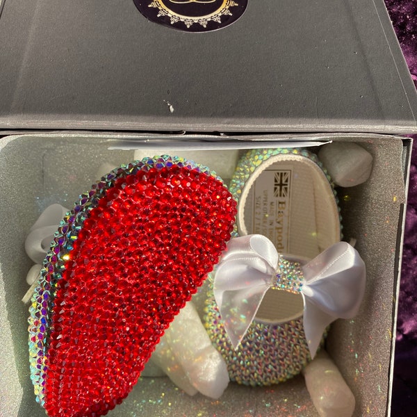 Red Bottom Louboutin Inspired Baby Shoes