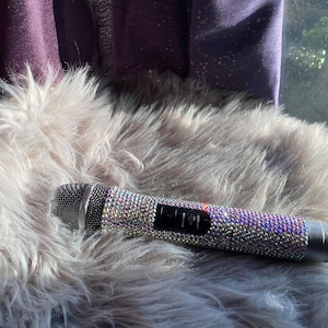 Full Bling Professional Handheld Wireless Microphone (Luxe Stones)