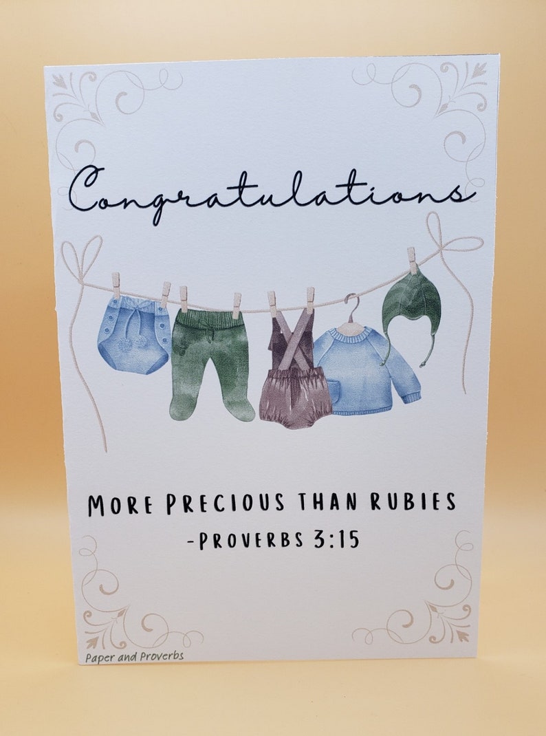 Baby Boy Card Printable - Etsy
