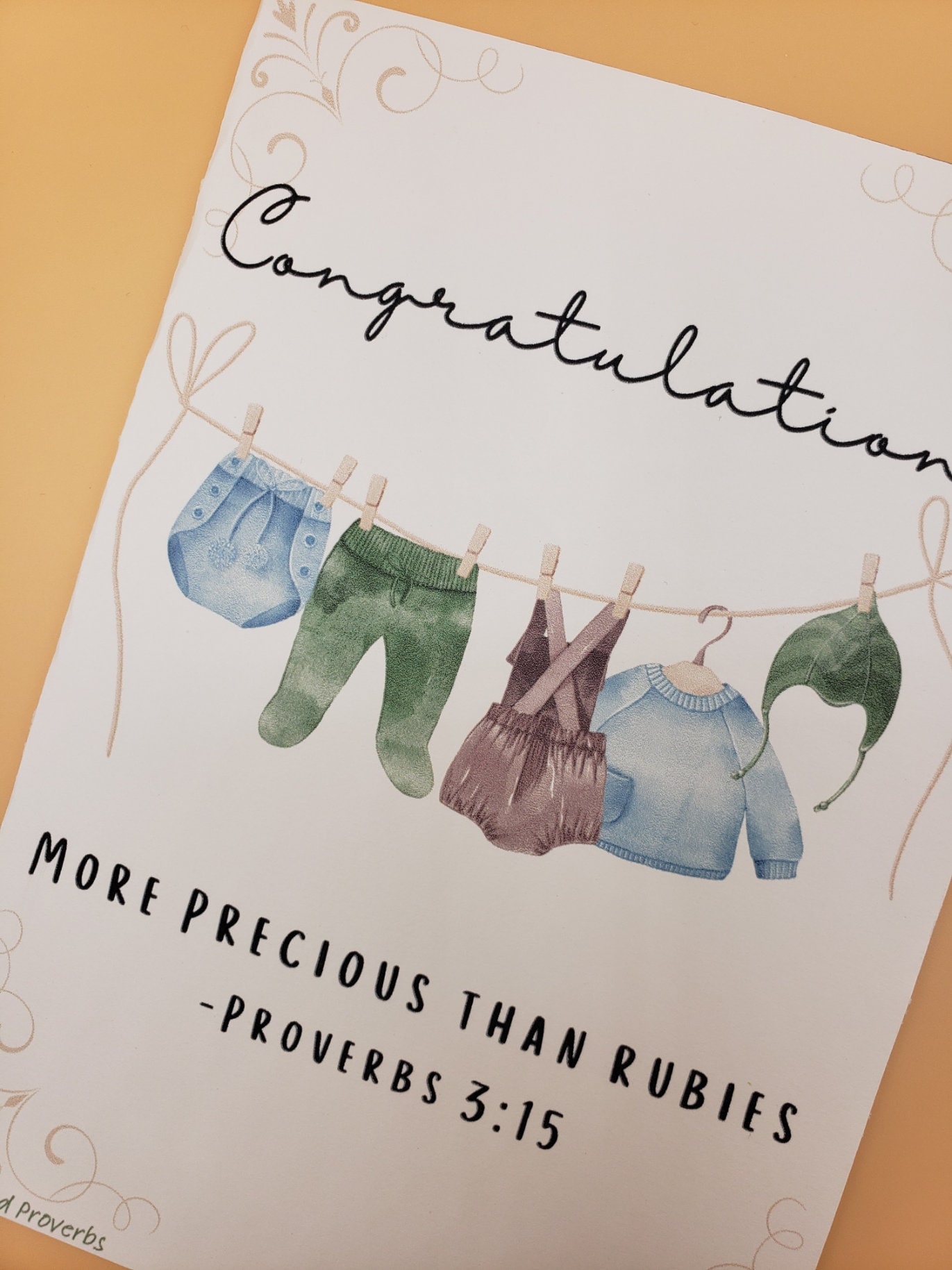 Baby Boy Card Printable - Etsy