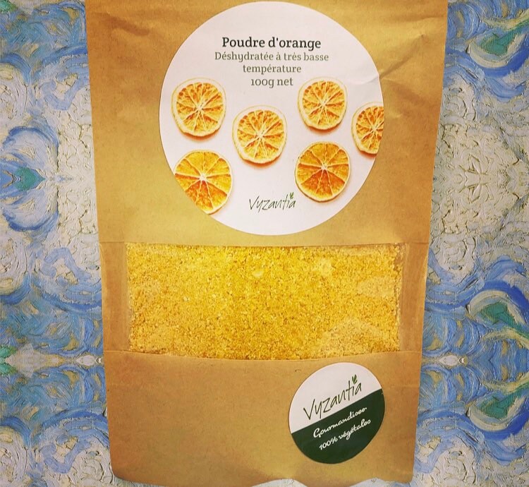 Poudre d'orange Biologique