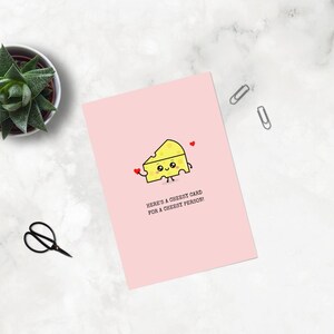 Valentine's Day Card Printable Cheesy Card Printable - Etsy