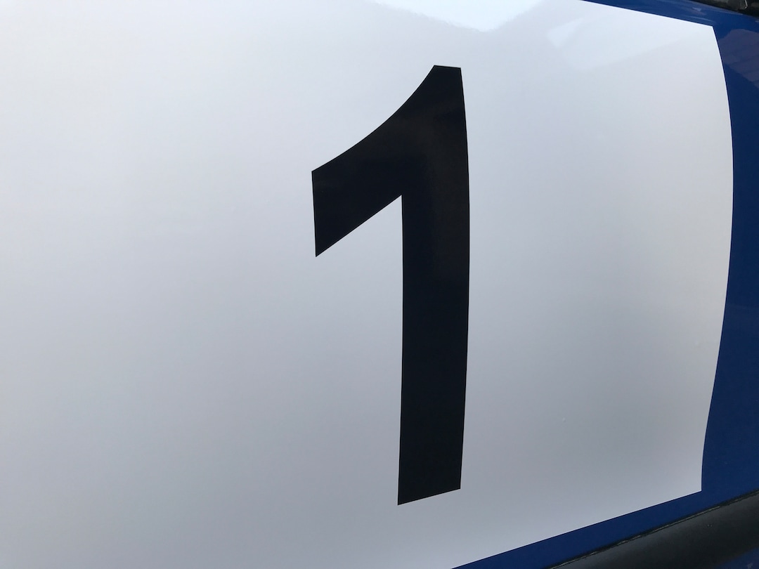 Motorsport UK Race Number Stickers - Set of 20 Stickers | Race Rally ...