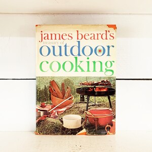 1960 Hardcover First Edition of James Beard&#39;s Treasury of Outdoor Cooking Cookbook Vintage Cookbook Cooks Gift