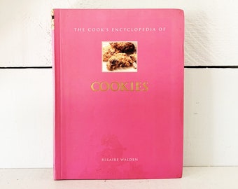 Edição de 2002 em brochura do livro de receitas "The Cook's Encyclopedia of Cookies"/Livro de Receitas de Biscoitos Clássicos