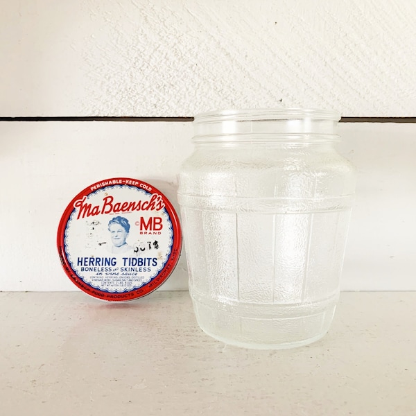 Herring Fish Jar Etsy