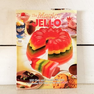 1999 Edition of The Magic of Jello Vintage Cookbook Jello Recipes Vintage Cookbook