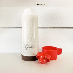 Vintage Aladdin &quot;The Gadabout&quot; Vacuum Thermos with Glass Liner/Vintage Picnic Thermos