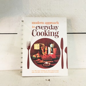 1966 Edition of Modern Approach to Everyday Cooking Cookbook Farmhouse Kitchen Vintage Cookbook Dairy Association Cookbook