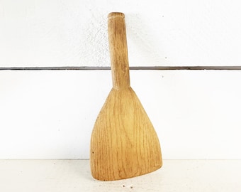 Primitive Wooden Butter Paddle/Farm Kitchen Wooden Butter Tool