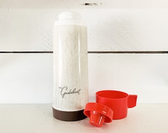 Vintage Aladdin "The Gadabout" Vacuum Thermos with Glass Liner/Vintage Picnic Thermos