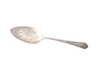 Antique Silver Plated Oneida Meadowbrook Pattern WM A Rogers A1 Plus Cake Pie Server