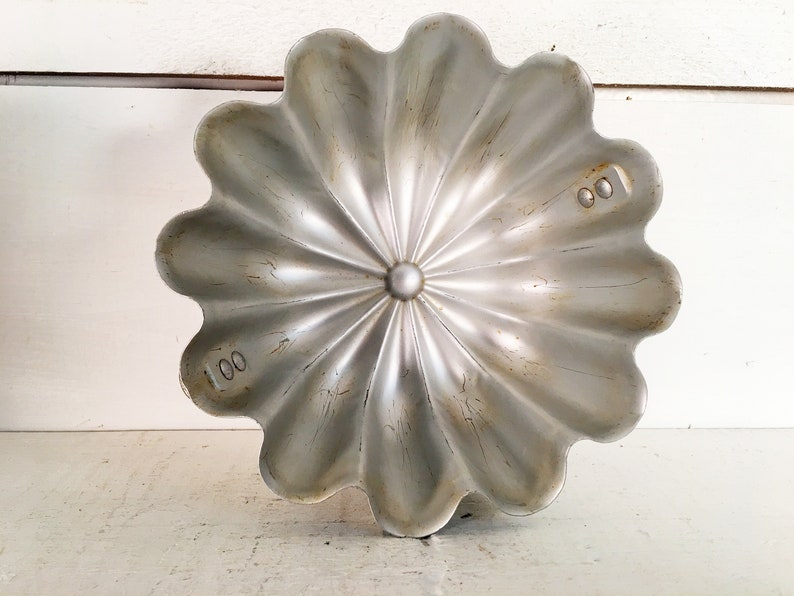 Set of 4 Small Copper and Aluminum JelloPudding MoldsFarmhouse Kitchen Jello Mold Collection of 4Shabby Chic CakePudding MoldsCopper