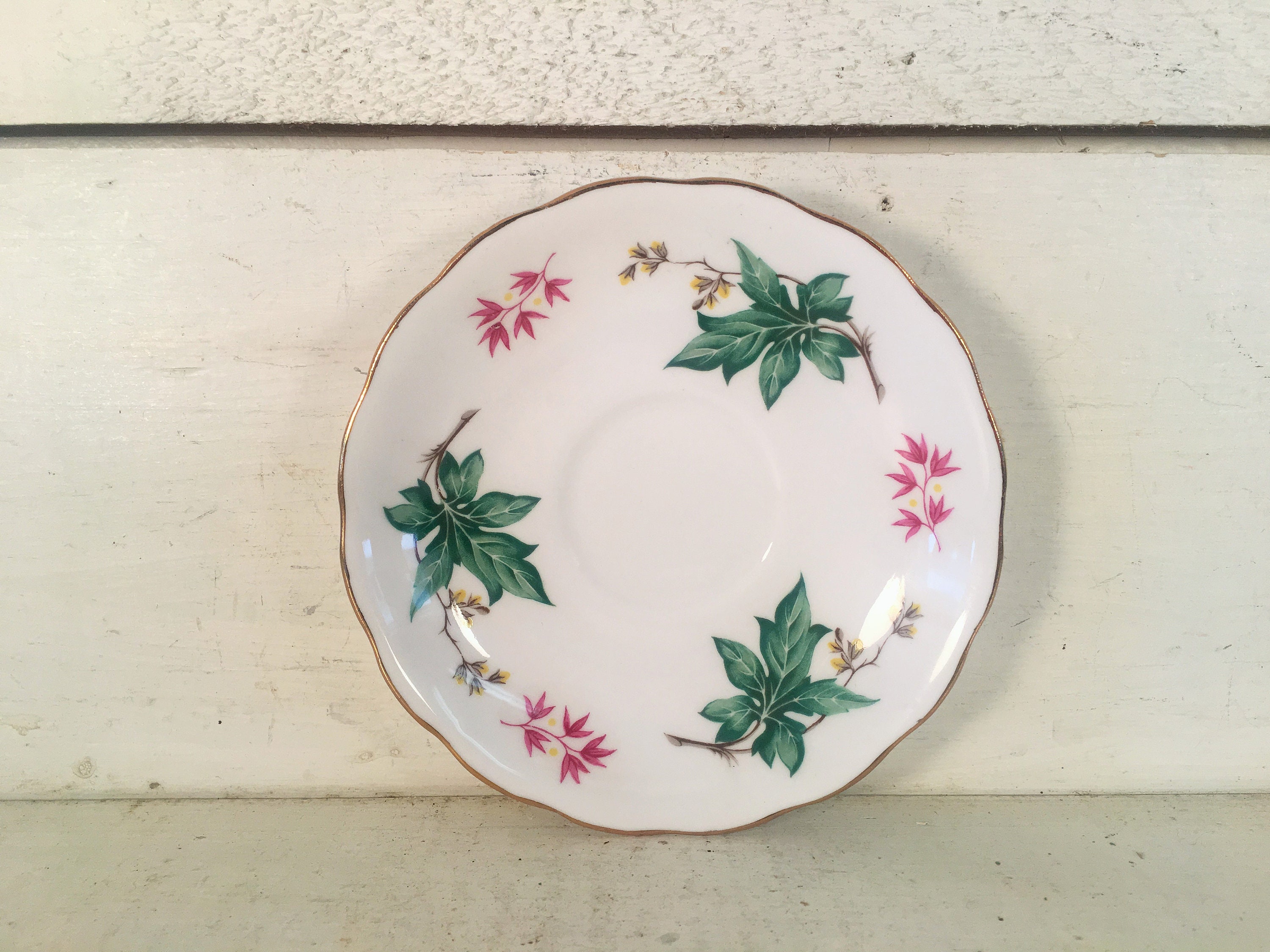 Vintage Royal Vale Feine englische Porzellan Teetasse und | Etsy