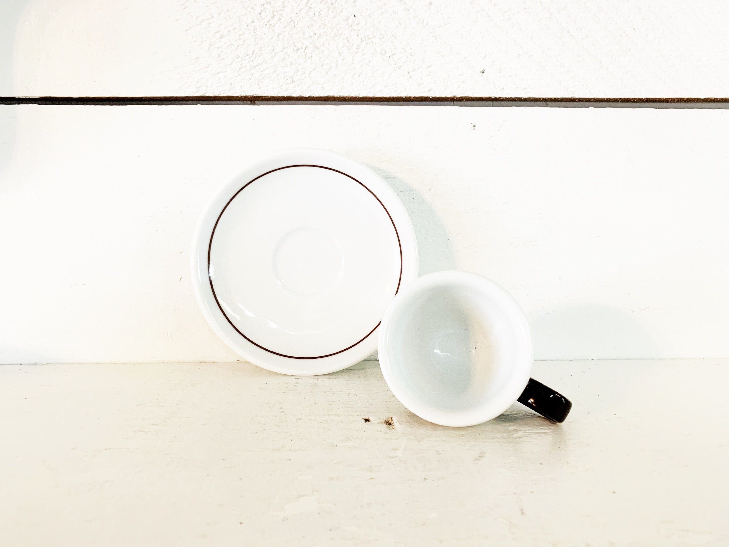 Pair of Vintage Italian Made Espresso Cups and Saucers/pair of Etsy