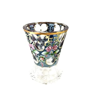 Bohemian glass vase - Etsy 日本