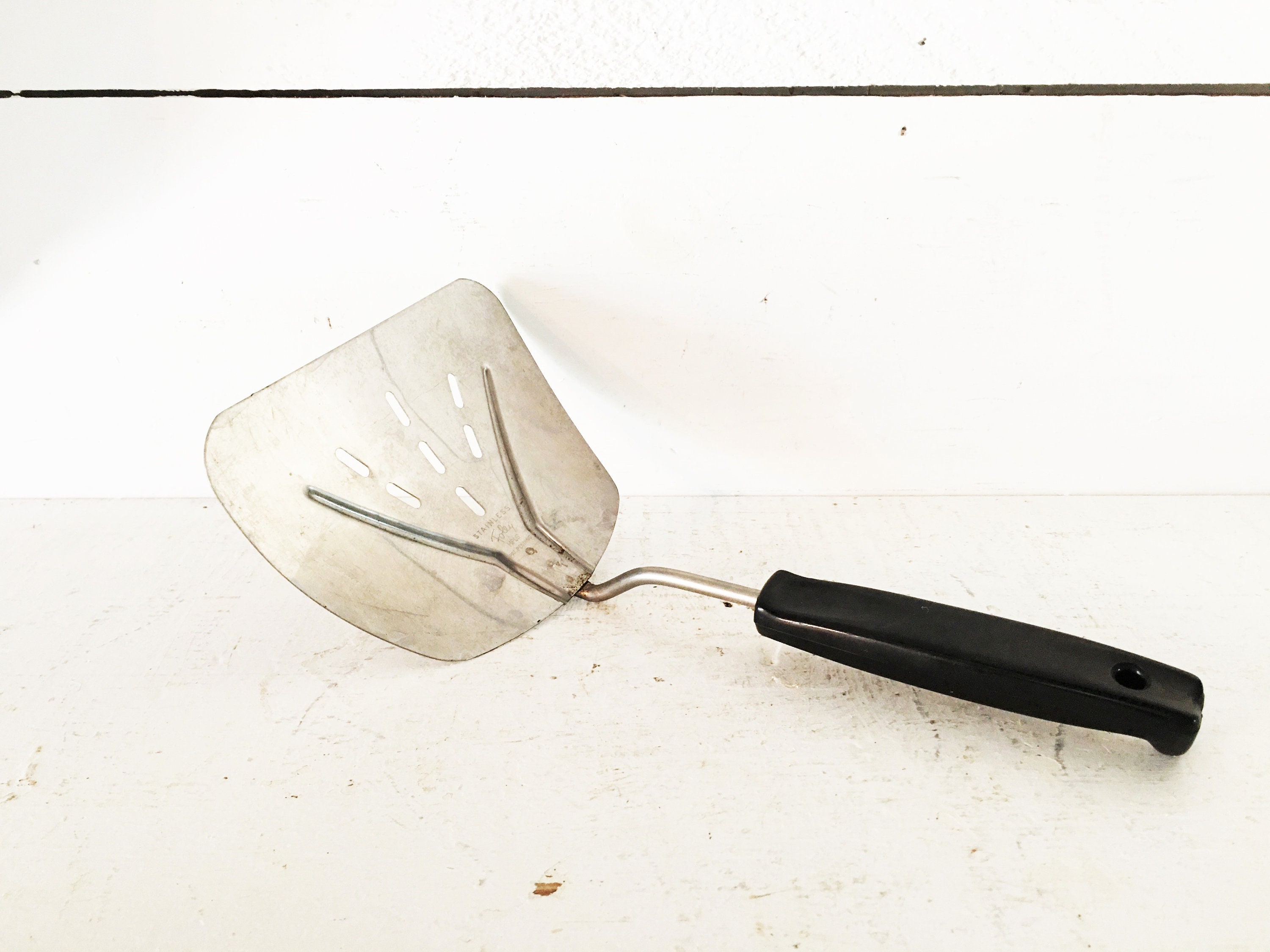 Vintage Stainless Steel Foley Curved Spatula/Vintage Kitchen Etsy
