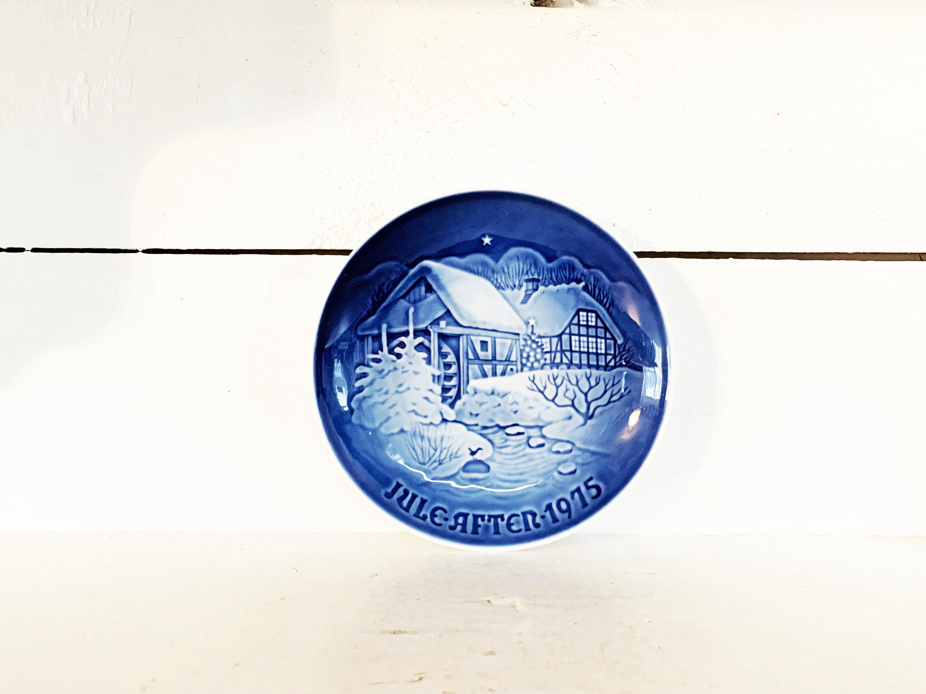 Vintage 1975 Bing & Grondahl Christmas Plate Danish Christmas