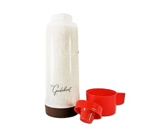 Vintage Aladdin "The Gadabout" Vacuum Thermos with Glass Liner/Vintage Picnic Thermos