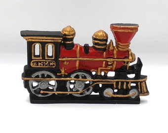 Door Stop Locomotive, Cast Iron Doorstopper, Heavy Door Wedge, Train Décor, Garden Décor, Solid Heavy Door Stop, Country Home