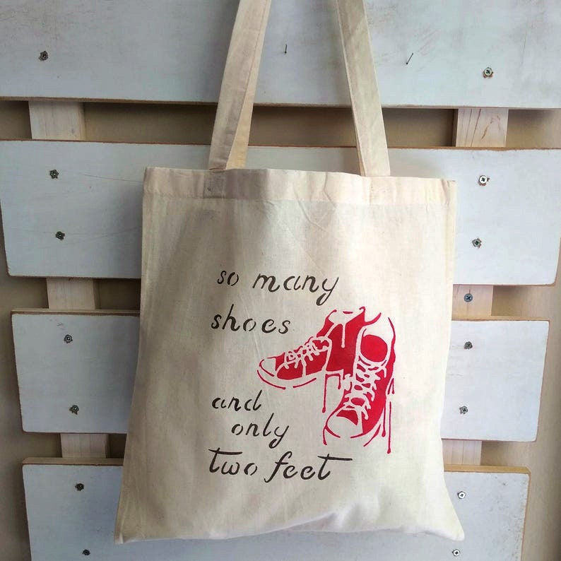 sneaker tote bag