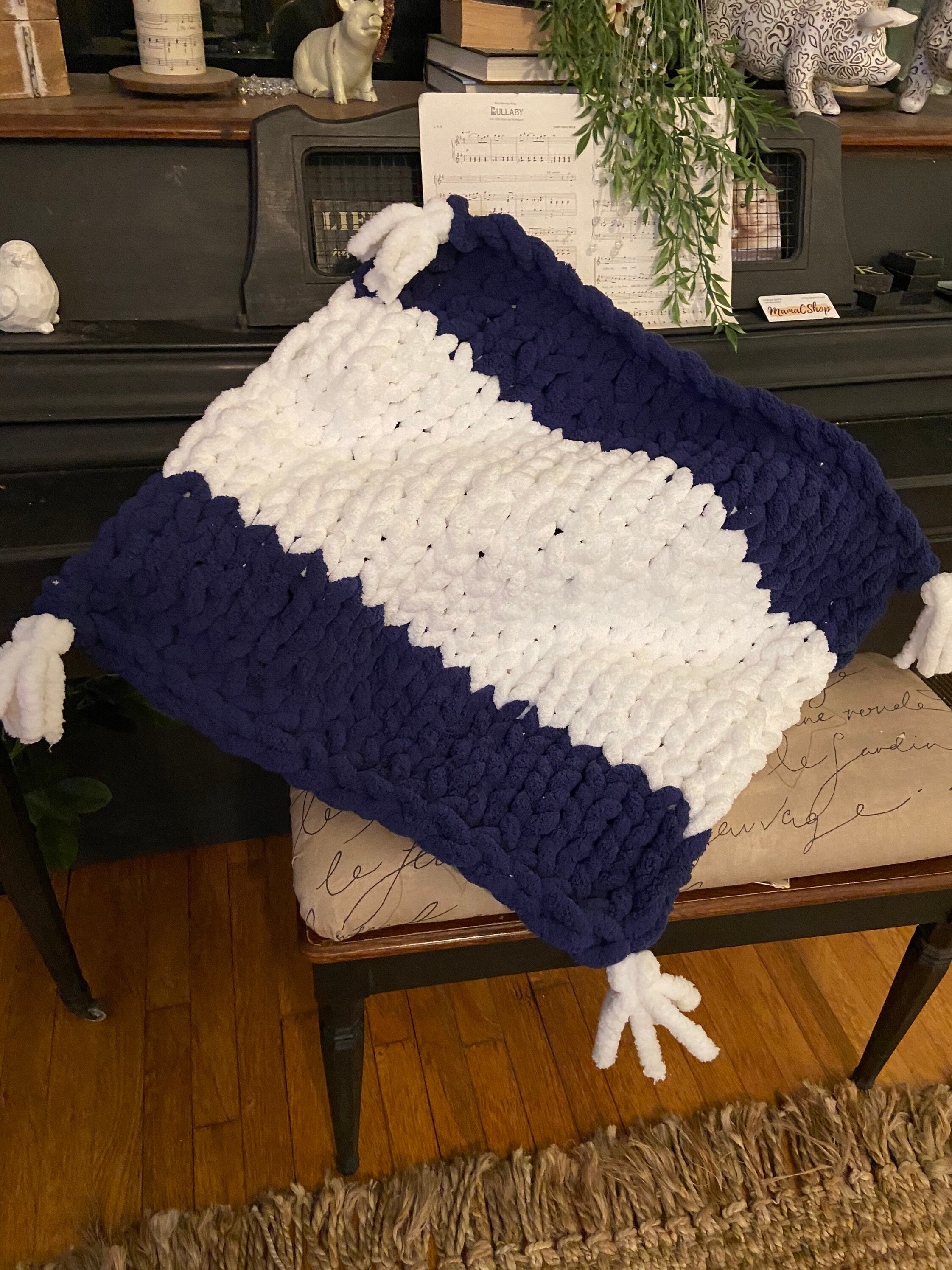 Chunky Jumbo Yarn Chenille Blanket Throw Handmade Soft Cozy Etsy Ireland