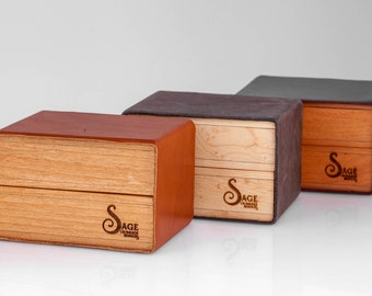 Sage Cribbage Board Travel Set
