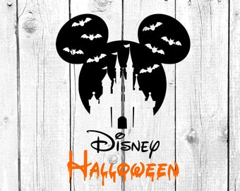 Halloween svg, vacation svg, mickey mouse halloween svg, cut files for cricut silhouette