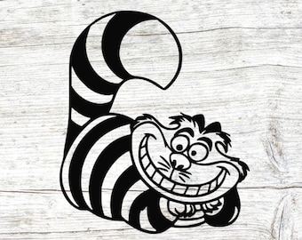 Cheshire Cat svg - Alice in Wonderland svg, cat svg