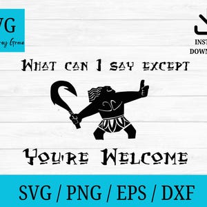 Moana SVG Bundle, Maui SVG Bundle, Moana cut file, Moana clipart, Moana svg files for silhouette, files for cricut, svg, dxf, eps, png, scal
