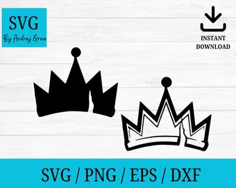 Descendants Evies Crown Svg png dxf eps pdf, vector graphic cricut silhouette cut file laser engrave files clip art instant digital download