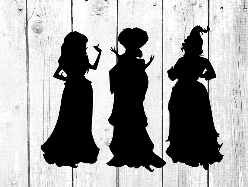 Download Sanderson sisters silhouette svg hocus pocus svg sanderson | Etsy