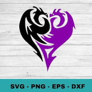 Descendientes Maléfica Svg PNG Dxf EPS PDF, gráfico vectorial Cricut silueta corte archivo láser grabado archivos clip art descarga digital instantánea