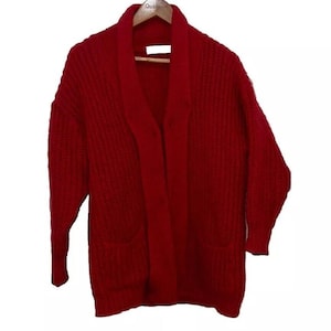 Vintage St Michael Wool Mohair Jumper With Mottled Fabric