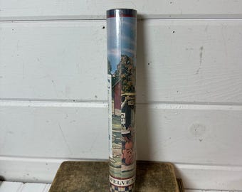 Rosedale Wall Coverings Vintage Wall Paper Border Farm Stand Country Market