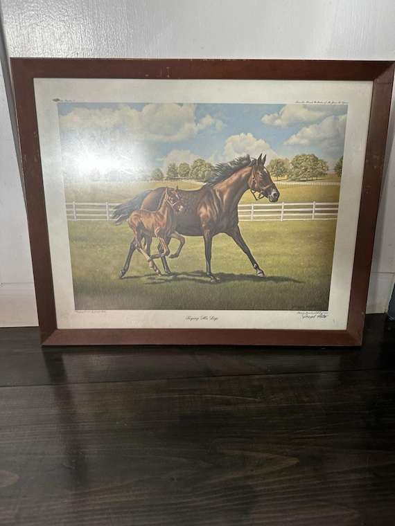 ジョセフ・ペトロ サイン入り ナンバー入り 限定版プリント「Trying