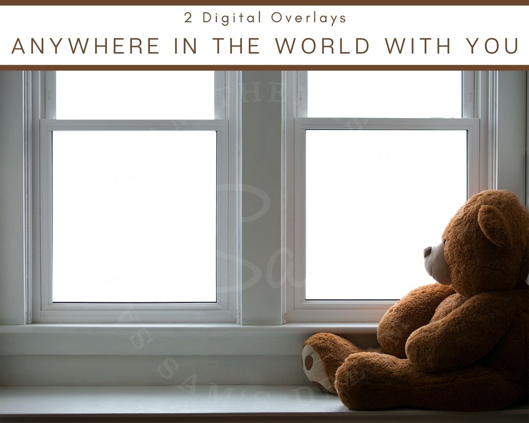2 Window Digital Overlays Bundle - Etsy