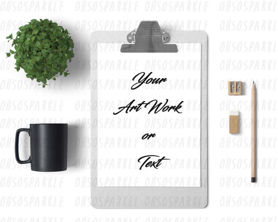 Minimalist Work Space Mockup Mock Up Simpleclipboard Display Templateflatlaymodernartwork
