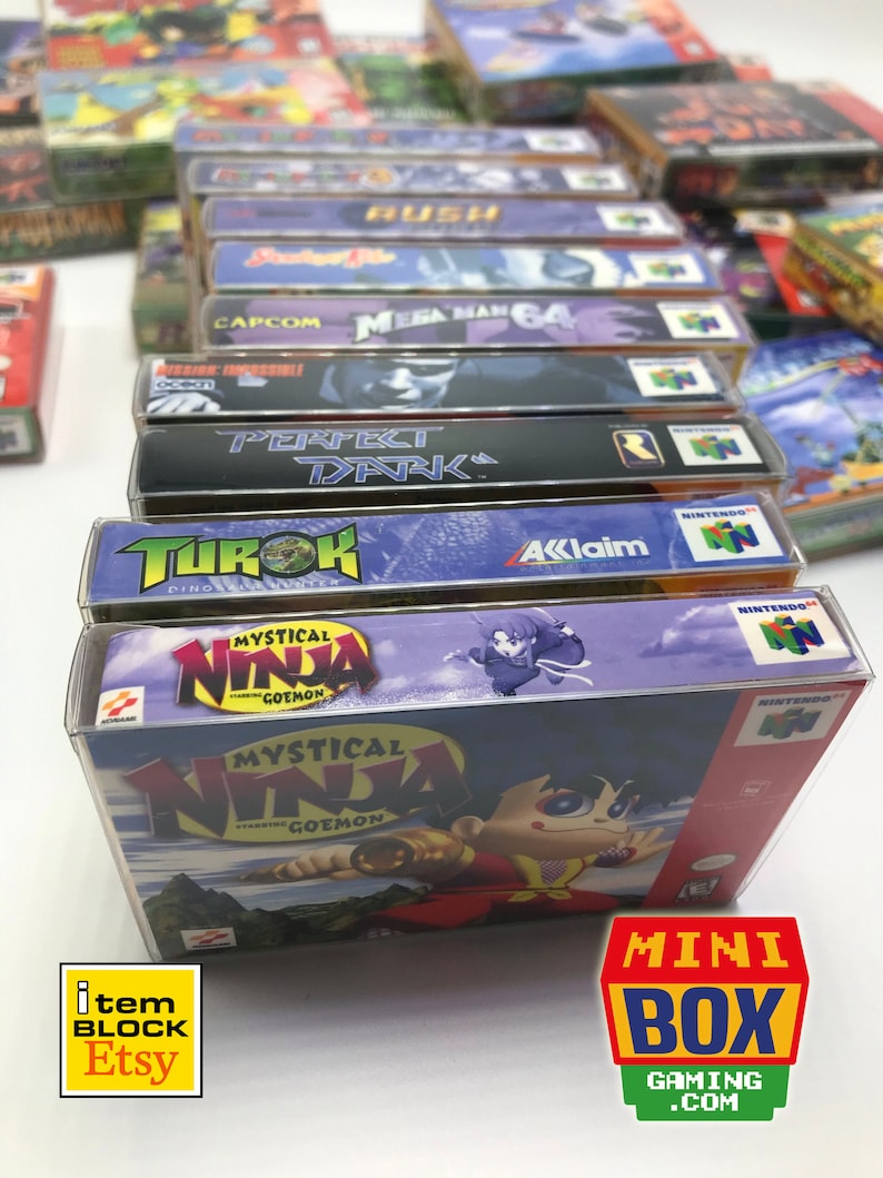 Mini Nintendo 64 Protector Boxes / Cases image 2