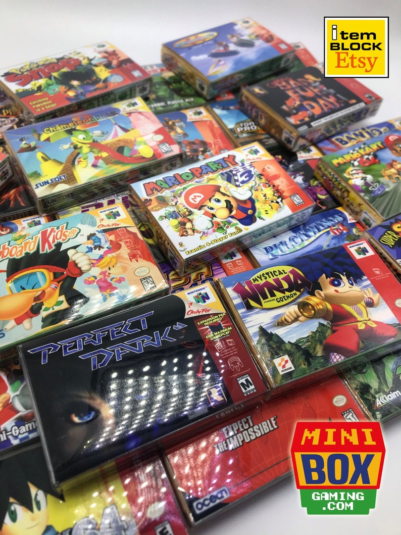 Mini Nintendo 64 Protector Boxes / Cases image 1