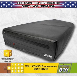 Wii U System Horizontal Dust Cover (Exclusive US SELLER)