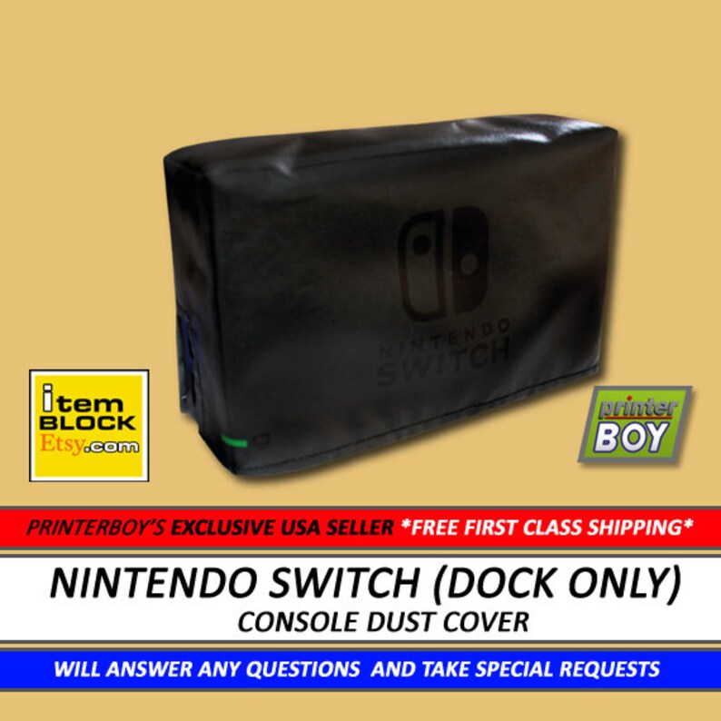 nintendo switch dock dust cover