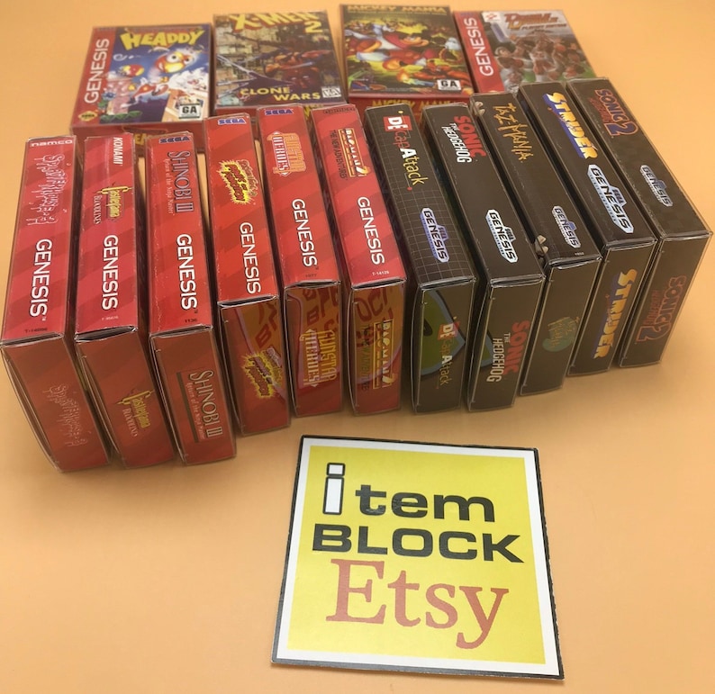Mini Sega Genesis Protector Boxes / Cases - Etsy