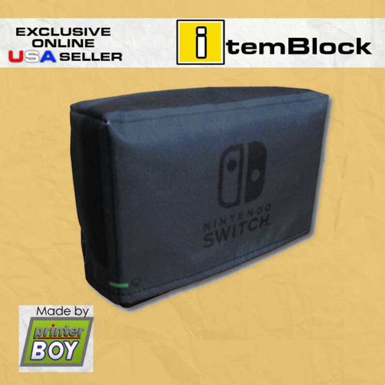 nintendo switch dock dust cover