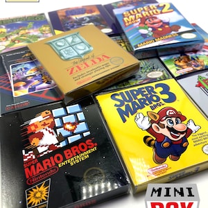 Mini NES Protector Boxes / Cases Classic Nintendo Cartridge 8Bit