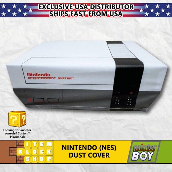 Nintendo NES Dust Cover (Exclusive US SELLER)